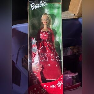 2001 Holiday Barbie in box, never opened!!